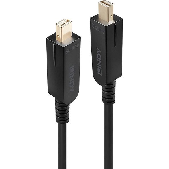 Lindy LINDY 50m Fibre Optic Hybrid DisplayPort 1.4 Cable