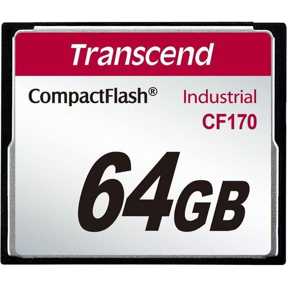 Karta Transcend Industrial 170x Compact Flash 64 GB  (TS64GCF170)