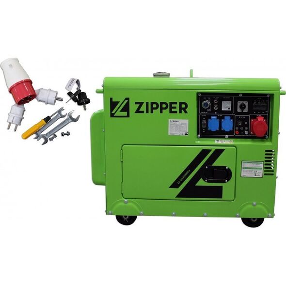 Agregat Zipper Zipper ZI-STE7500DSH Power Generator Diesel