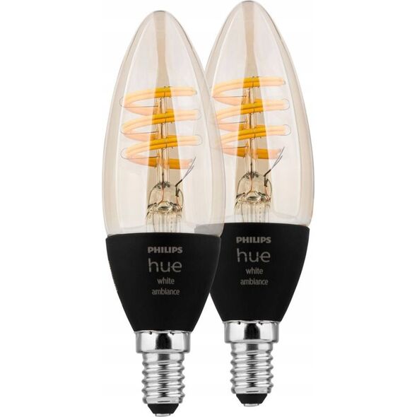 Philips Philips Hue LED Candle E14 White Ambiance 4,9W 2-Pack