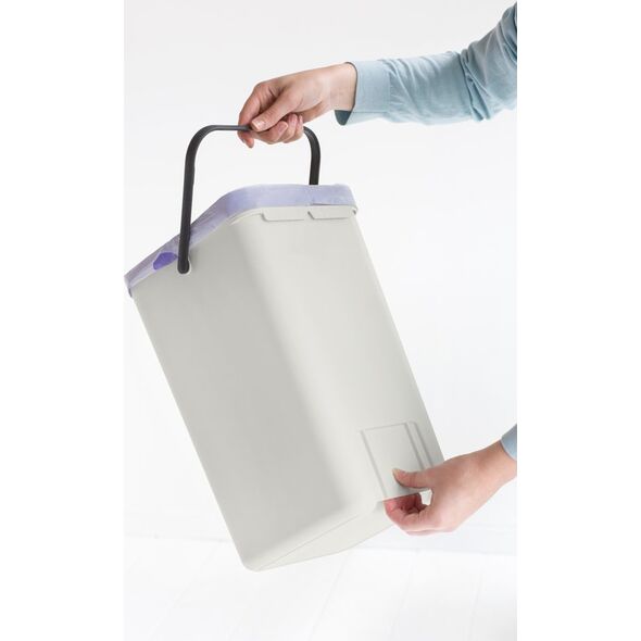 Brabantia Brabantia Sort & Go Waste Bin Light Grey 12 L