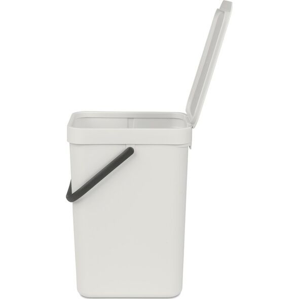 Brabantia Brabantia Sort & Go Waste Bin Light Grey 12 L