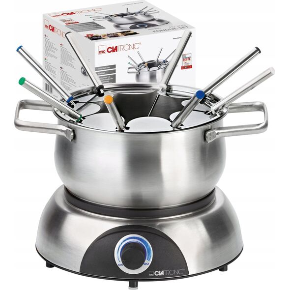 Clatronic Clatronic FD 3783, fondue (stainless steel)