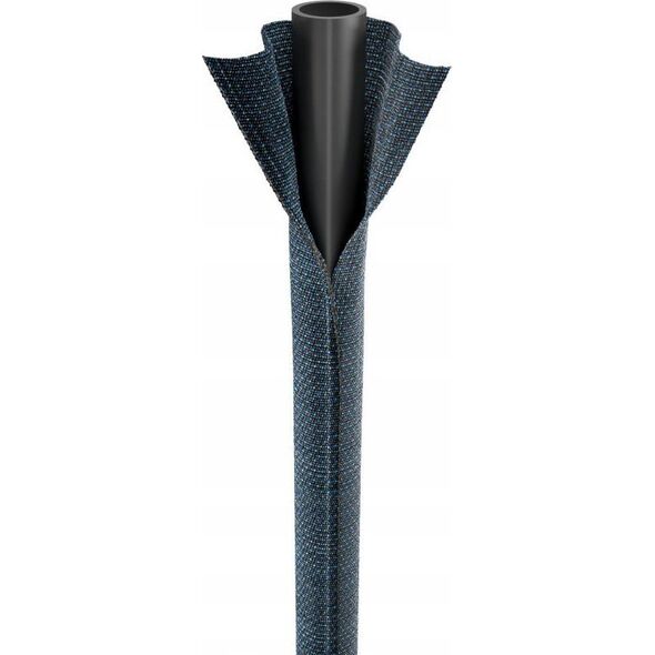 Gardena Gardena Textile Hose Liano Xtreme 1/2, 15 meter set (dark grey/orange, model 2023, incl. cleaning nozzle, 2 tap connectors)