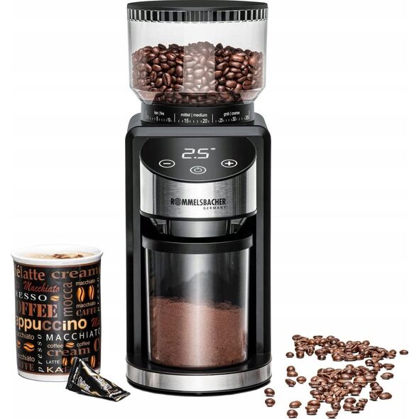 Młynek do kawy Rommelsbacher Rommelsbacher coffee grinder EKM 400 (black/silver)