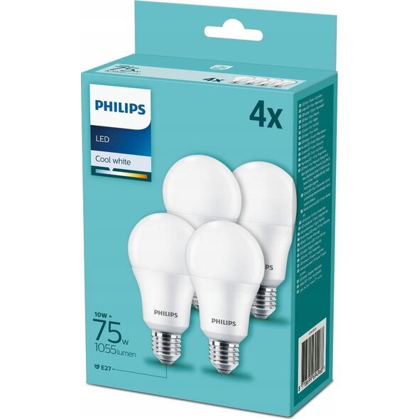 Philips Philips LED Lamp E27 4-Pack 75W 4000K