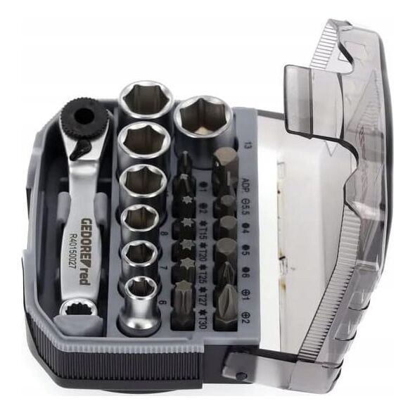 Gedore GEDORE red Socket Set 1/4 23-pieces