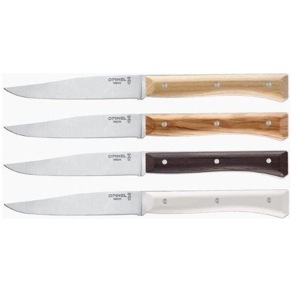 Opinel Opinel Table Knives Facette Set of 4   Mix