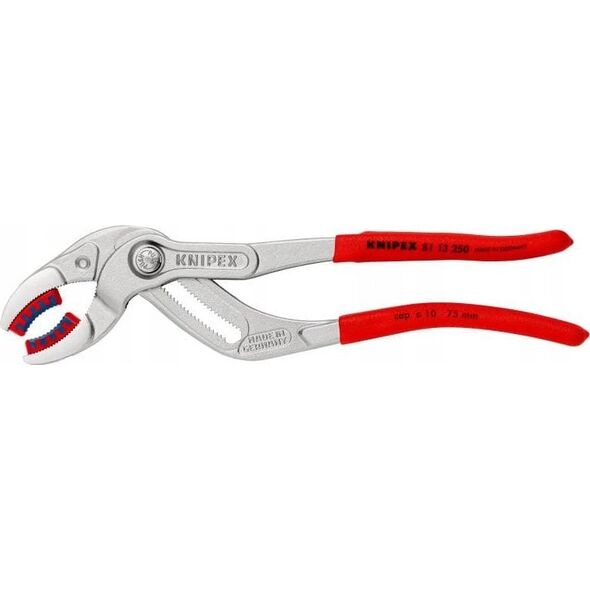 Knipex KNIPEX stripping tool 12 85 110 SB for glass fibers, stripping/dismantling tool (blue/white)