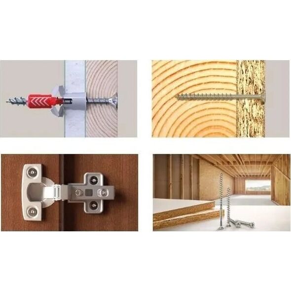 Fischer Fischer PowerFast II 4,0x60 SK TX TG blvz 500
