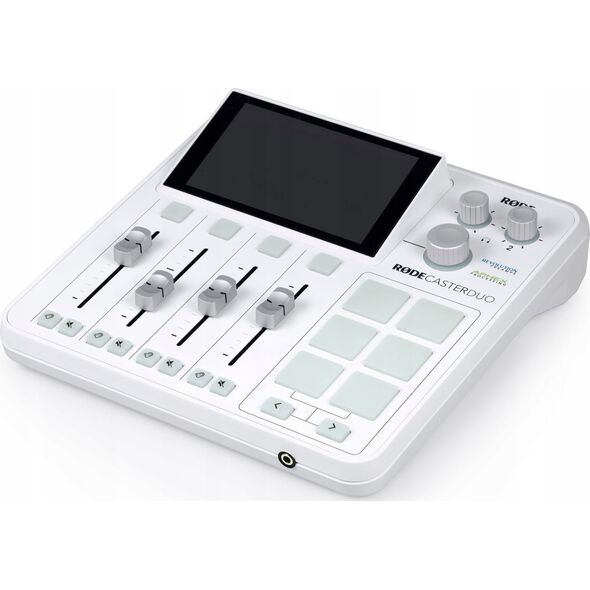 Rode Rode RodeCaster DUO - Audio Production Studio - White Edition