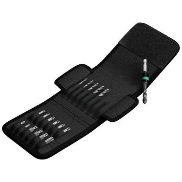 Wera Wera 848/851/867/19 metal twist drill & bit set (black, 1/4, 19 pieces)