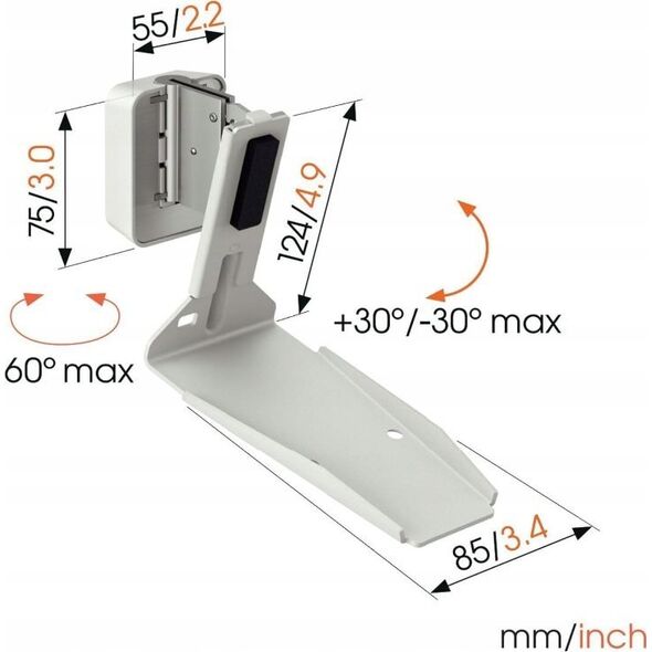 Vogels Vogels Wall Mount for Speaker Sonos Era 300 W white SWM 4131