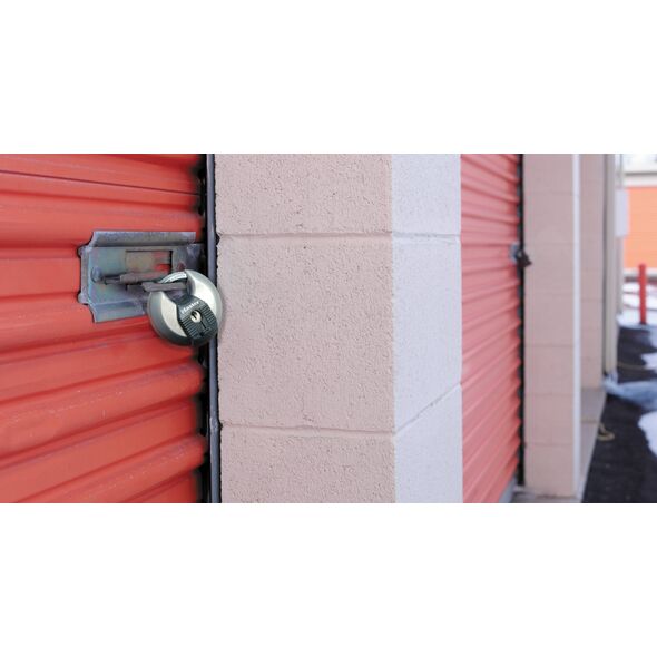 MasterLock Master Lock Padlock 2-Disc Stainless Steel (70mm) M40E