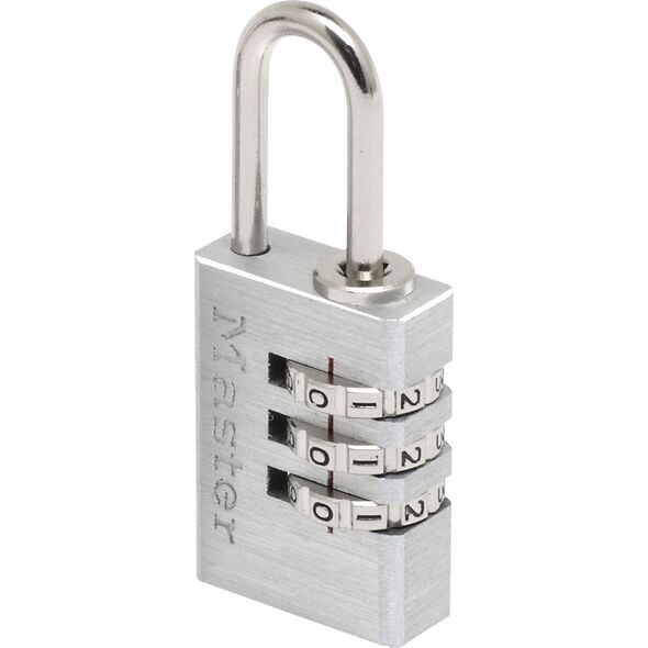 MasterLock Master Lock Combination Lock in alumin. steel Shackle 7620EURDCC