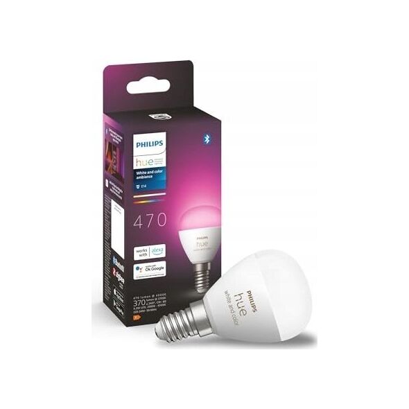 Philips Philips Hue LED Luster E14 BT 5,1W 470lm White Color Ambiance