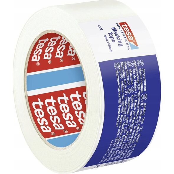 Tesa Tesa Masking Tape 50m x 50mm Stand.Prof. white 04325