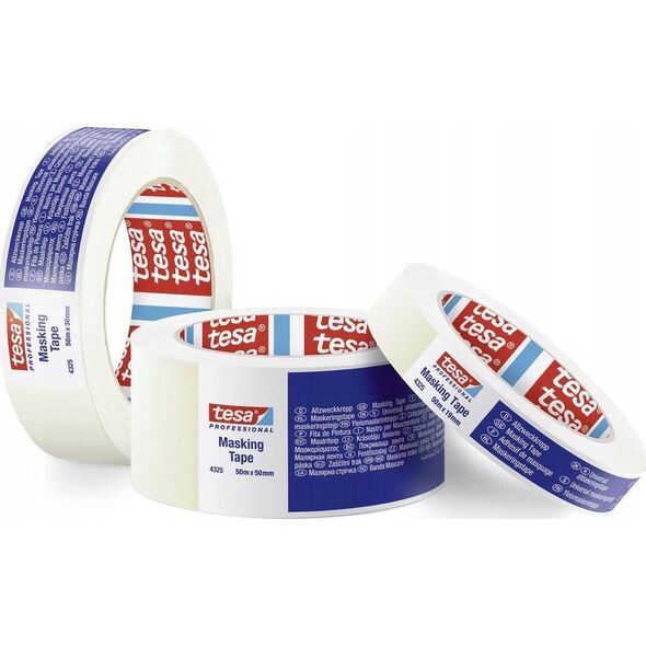Tesa Tesa Masking Tape 50m x 50mm Stand.Prof. white 04325