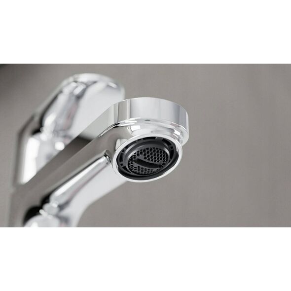 Bateria umywalkowa Hansgrohe Hansgrohe Rebris S Single lever basin Mixer 110 pop-up waste Set