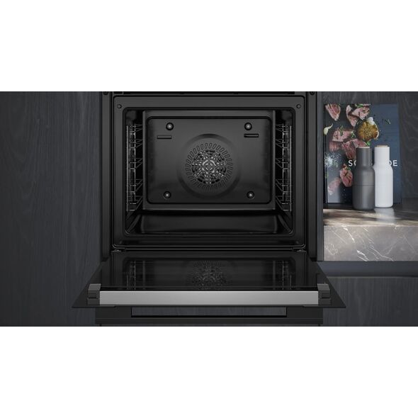 Piekarnik Siemens Siemens HB774G1B1 IQ700, oven (black/stainless steel, 60 cm, Home Connect)