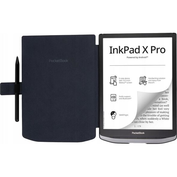 Pokrowiec PocketBook PocketBook Shell Dark Blue Cover InkPad X