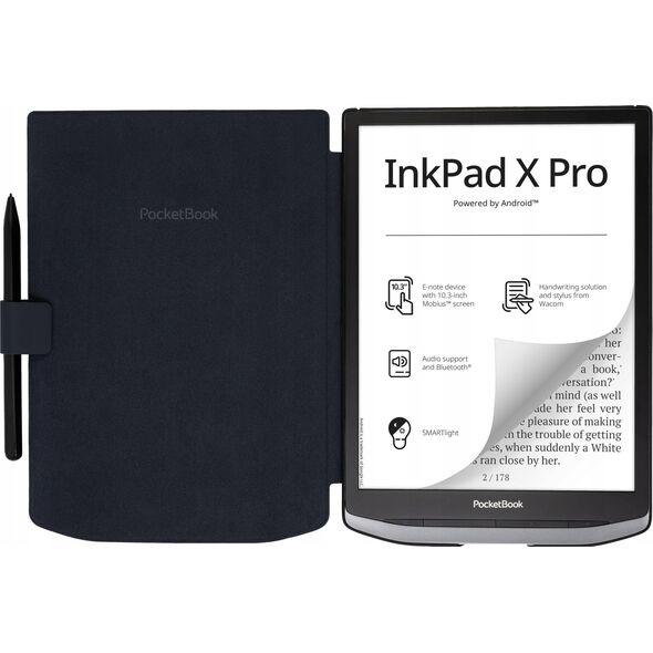 Pokrowiec PocketBook PocketBook Shell Dark Blue Cover InkPad X