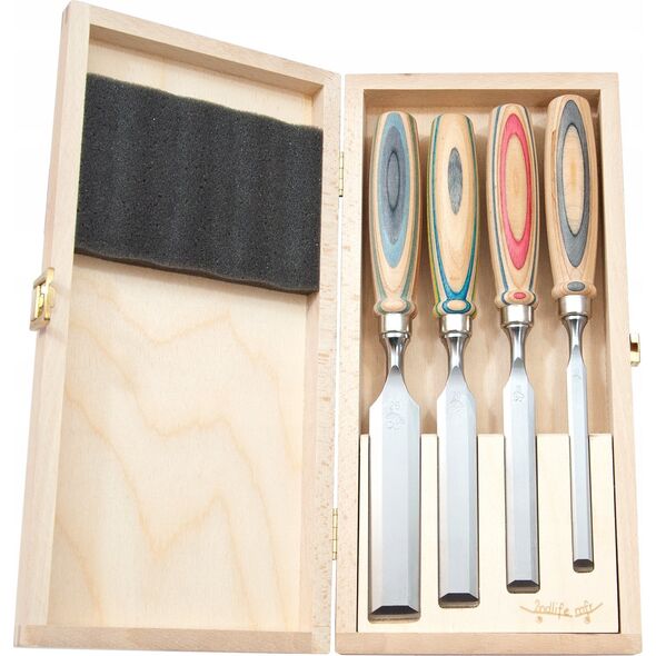 Kirschen Kirschen Firmer Chisel Set WINAC in wooden box