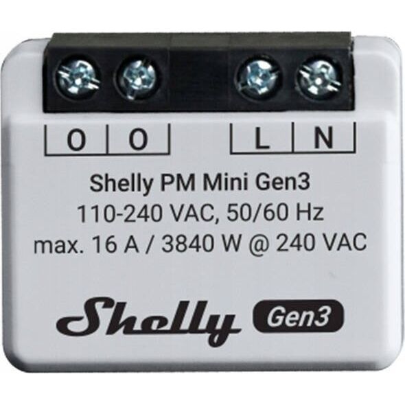 Shelly Shelly Unterputz "Plus PM Mini" WL,BT