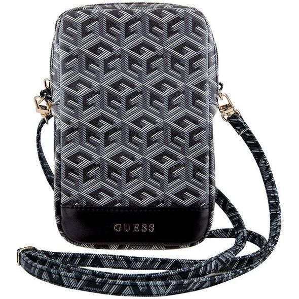 Guess Guess Zip GCube Bottom Stripe - Torebka na telefon (czarny)