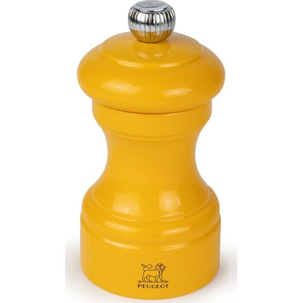 Młynek do przypraw Peugeot Peugeot Bistro pepper mill 10 cm yellow saffron painted wood