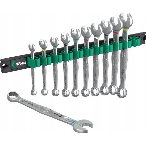 Zestaw narzędzi Wera Wera 9640 magnetic strip 6003 Joker 1, 11 pieces, wrench (combination wrench set)
