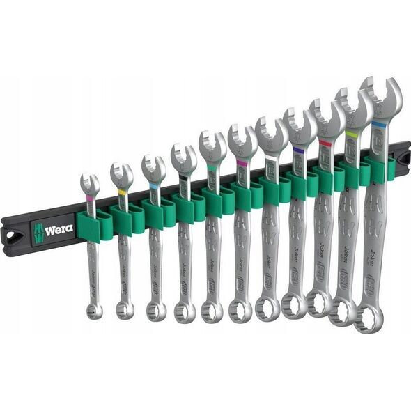 Zestaw narzędzi Wera Wera 9640 magnetic strip 6003 Joker 1, 11 pieces, wrench (combination wrench set)