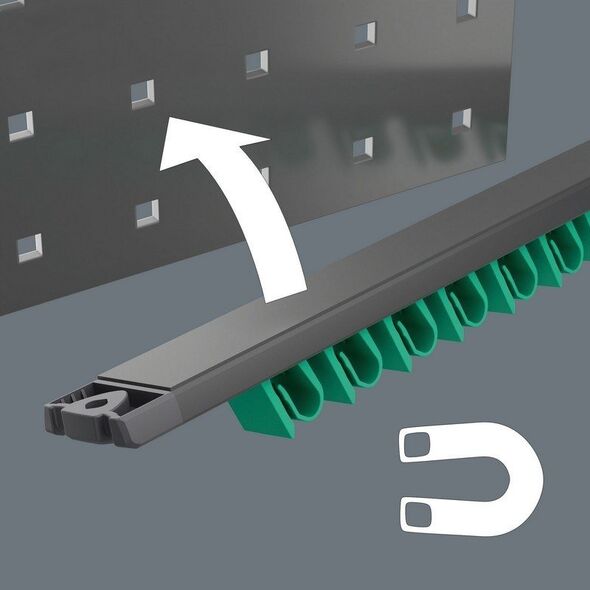 Zestaw narzędzi Wera Wera 9640 magnetic strip 6003 Joker 1, 11 pieces, wrench (combination wrench set)