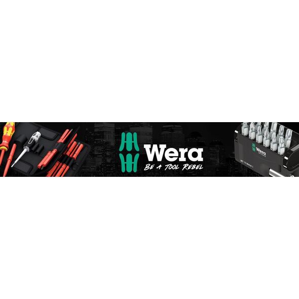 Zestaw narzędzi Wera Wera 9650 magnetic strip Kraftform screwdriver set, 9 pieces