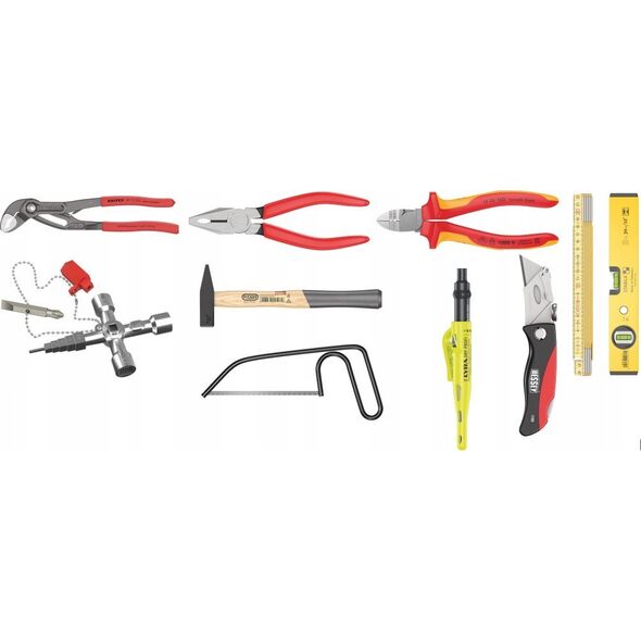 Zestaw narzędzi Wera Wera 2go SHK 1 tool set for sanitary, heating and air conditioning technology, tool set (black, 36 pieces)