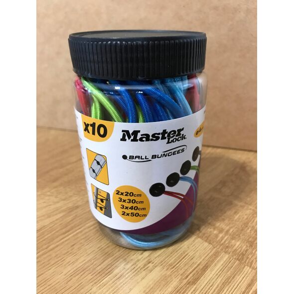 MasterLock Master Lock Gummispannseil 10-PK Kugelsicherung 3258EURDA