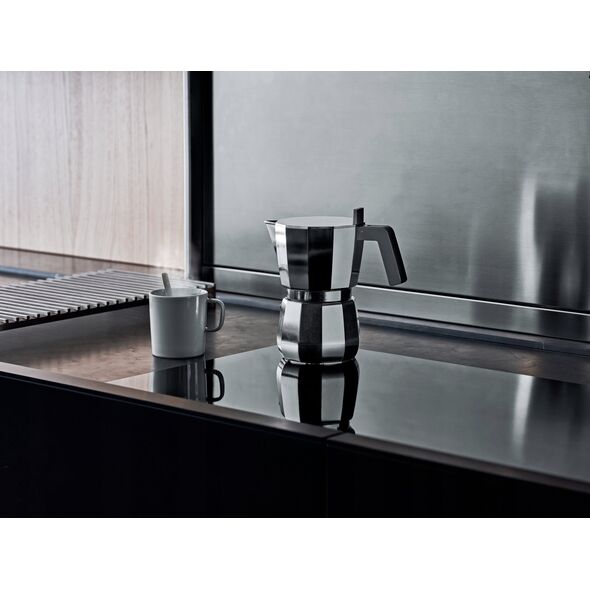 Kawiarka Alessi Alessi Espresso Coffee Maker Moka DC06/3 silver