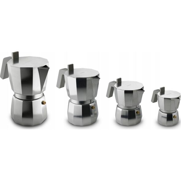 Kawiarka Alessi Alessi Espresso Coffee Maker Moka DC06/3 silver