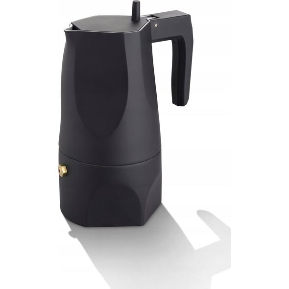 Kawiarka Alessi Alessi Espresso Coffee Maker Moka MT18/3 B black