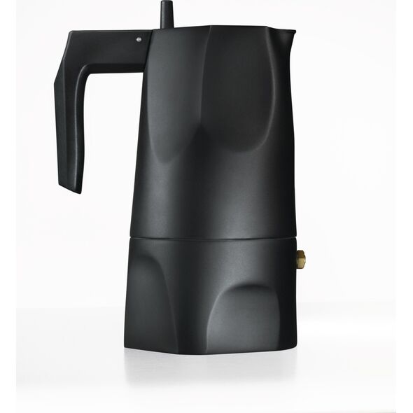 Kawiarka Alessi Alessi Espresso Coffee Maker Moka MT18/3 B black