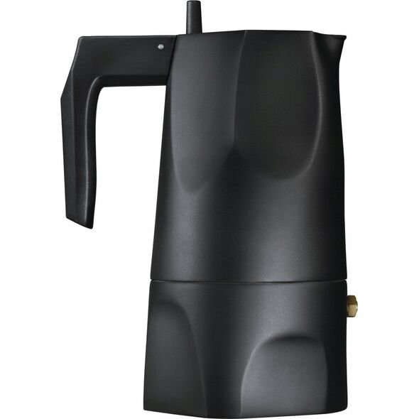 Kawiarka Alessi Alessi Espresso Coffee Maker Moka MT18/3 B black