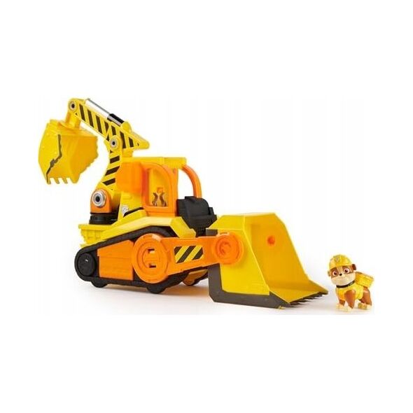 Spin Master Spin Master Rubble & Crew - Large Bulldozer Construction Vehicle, Toy Vehicle (with Light and Sound Effects and Rubble Figure)