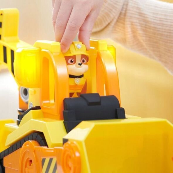 Spin Master Spin Master Rubble & Crew - Large Bulldozer Construction Vehicle, Toy Vehicle (with Light and Sound Effects and Rubble Figure)