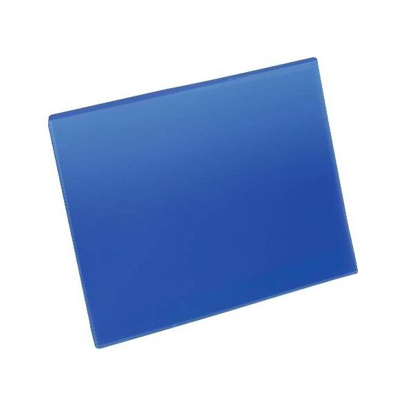 Durable Kieszeń magazynowa pozioma magnetyczna A4 DURABLE 174507 niebieska 50szt