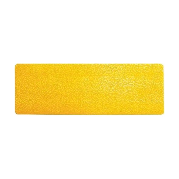 Durable Znacznik podłogowy 15x5cm DURABLE 170304 żółty R9 kształt pasek 10szt
