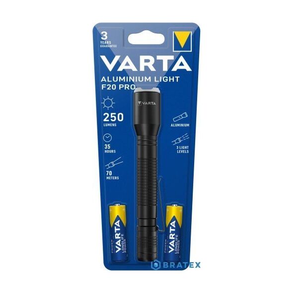 Latarka Varta VARTA Aluminium Light F20 Pro