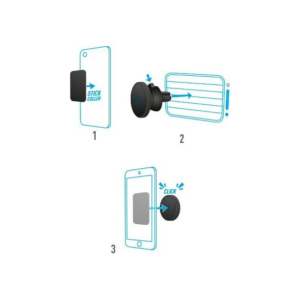 Mobilis Mobilis U.FIX Universal Car Phone Kit Lüftungshalterung