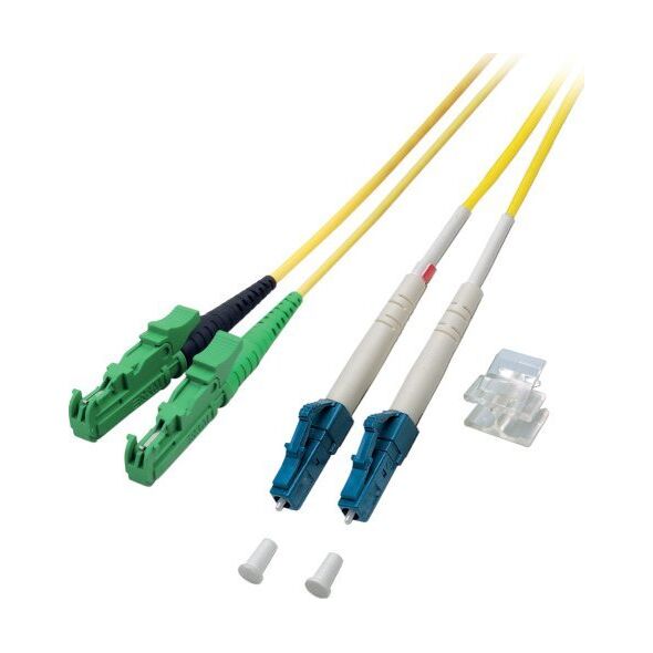 Asus EFB Duplex Jumper LC-E2000 9/125, OS2, LSZH, gelb, 3mm,