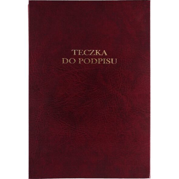 Barbara Teczka do podpisu A4 BARBARA 12 kart 1822211 bordo