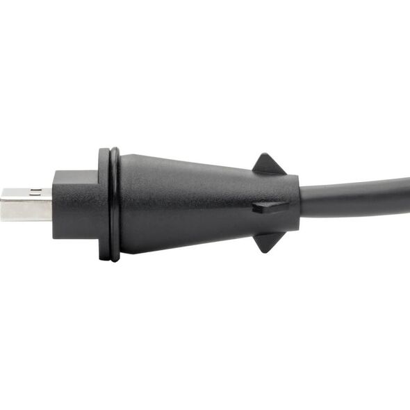 Kabel USB Eaton Eaton Tripp Lite Series USB 3.0 SuperSpeed A to A M/M Cable, Industrial - IP68, Shielded, 6 ft. (1.83 m), TAA - USB-Kabel - TAA-konform - USB Typ A (M) zu USB Typ A (M) - USB 3.1 Gen1 - 1.8 m - innen/aussen - Schwarz - fur P/N: N206-SB01-I